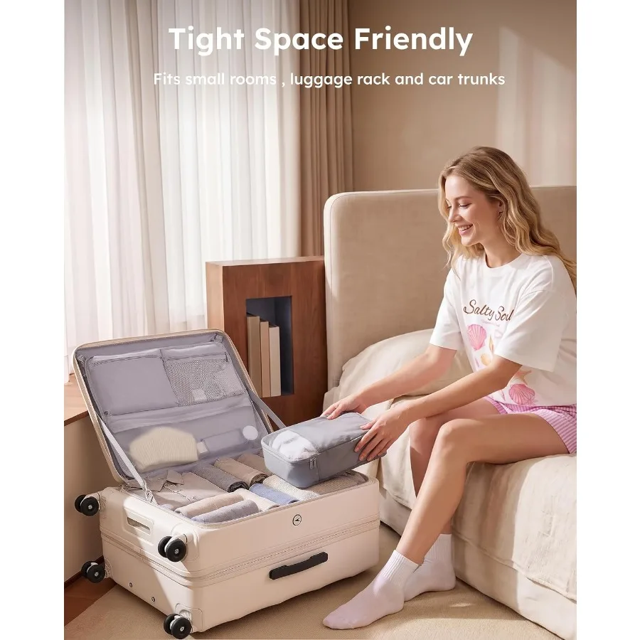 Top Opening Expandable Luggage - Expandable Hard Shell Luggage Set review and price