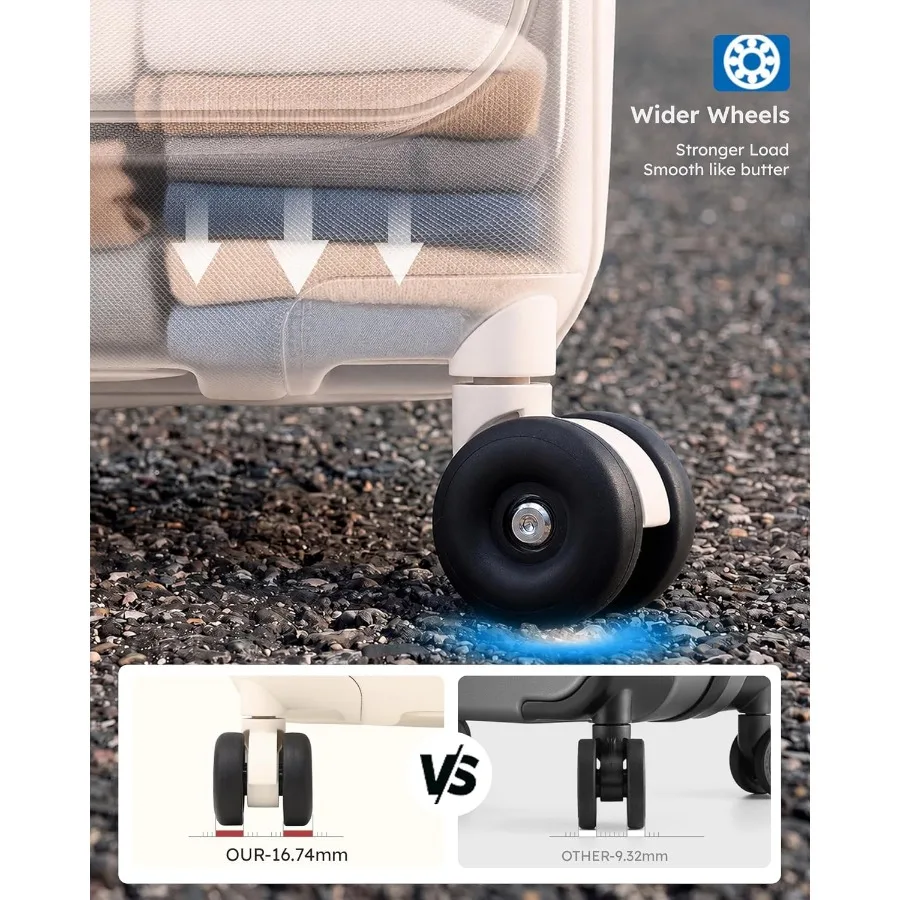 Top Opening Expandable Luggage - Expandable Hard Shell Luggage Set review and price