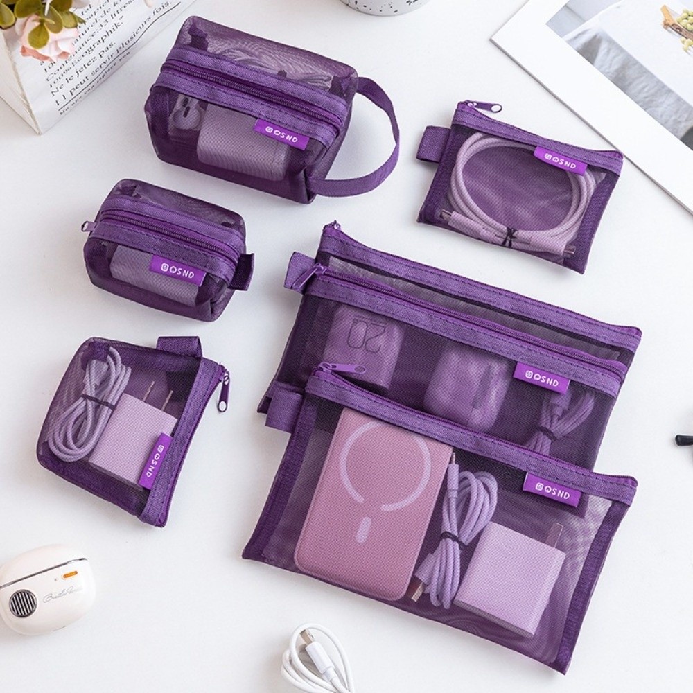 Multipurpose Nylon Transparent - Cosmetic Bags review and price