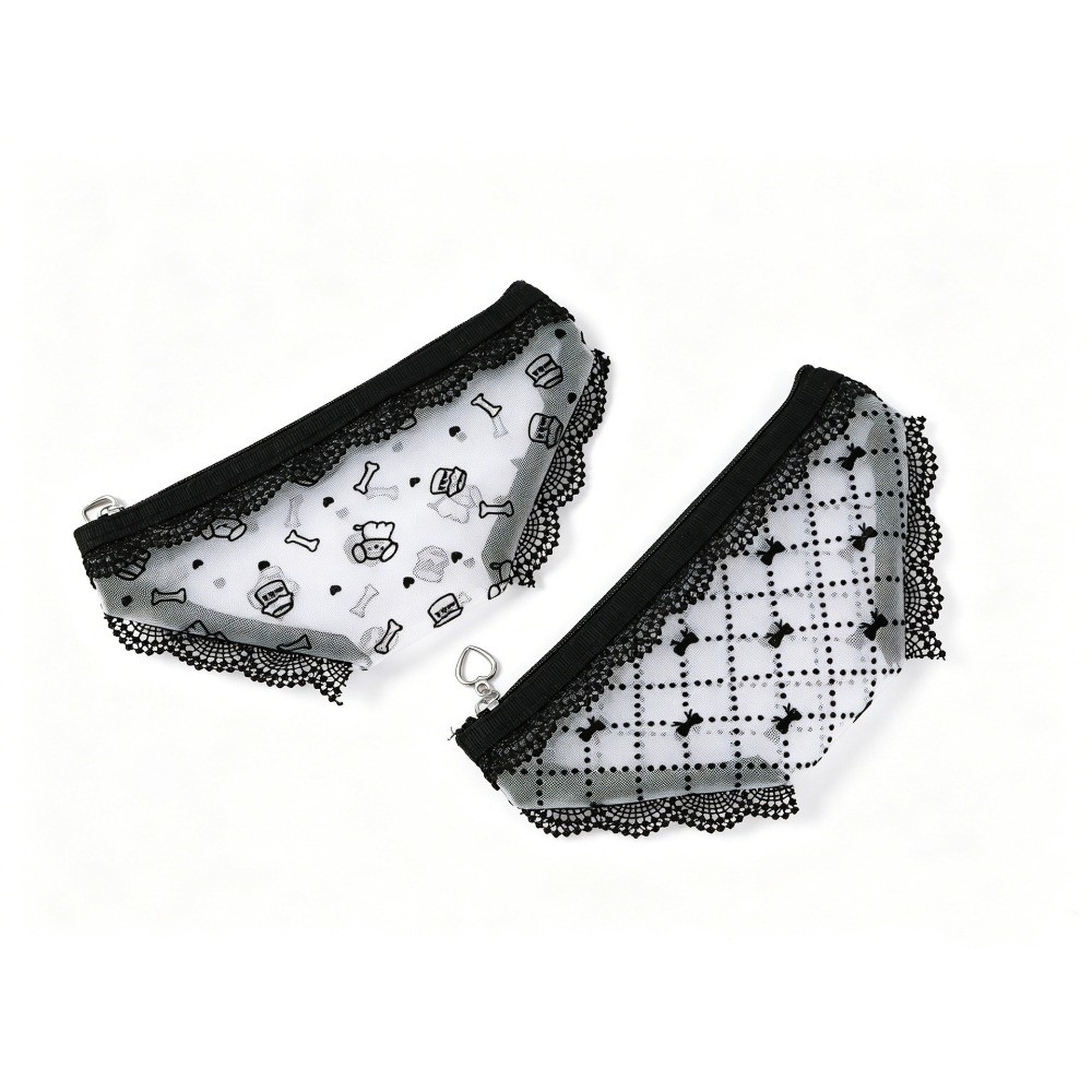 Cute Lace Mesh Storage Pouch B - Cosmetic Bags review and price