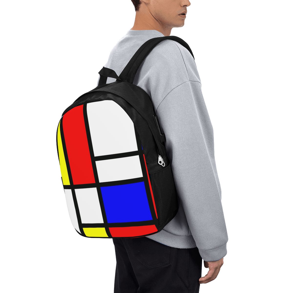 Piet Mondrian Composition  Bac - Backpacks review and price