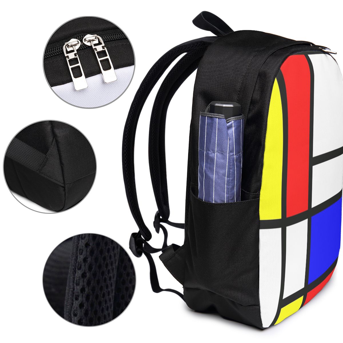 Piet Mondrian Composition  Bac - Backpacks review and price