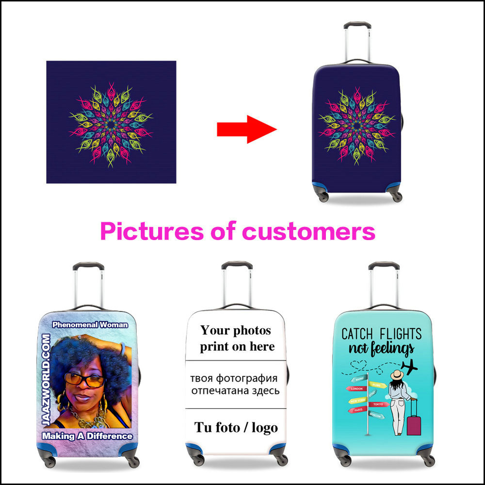 Women's Custom Cartoon Print L - Waterproof Suitcase Cover Protector review and price