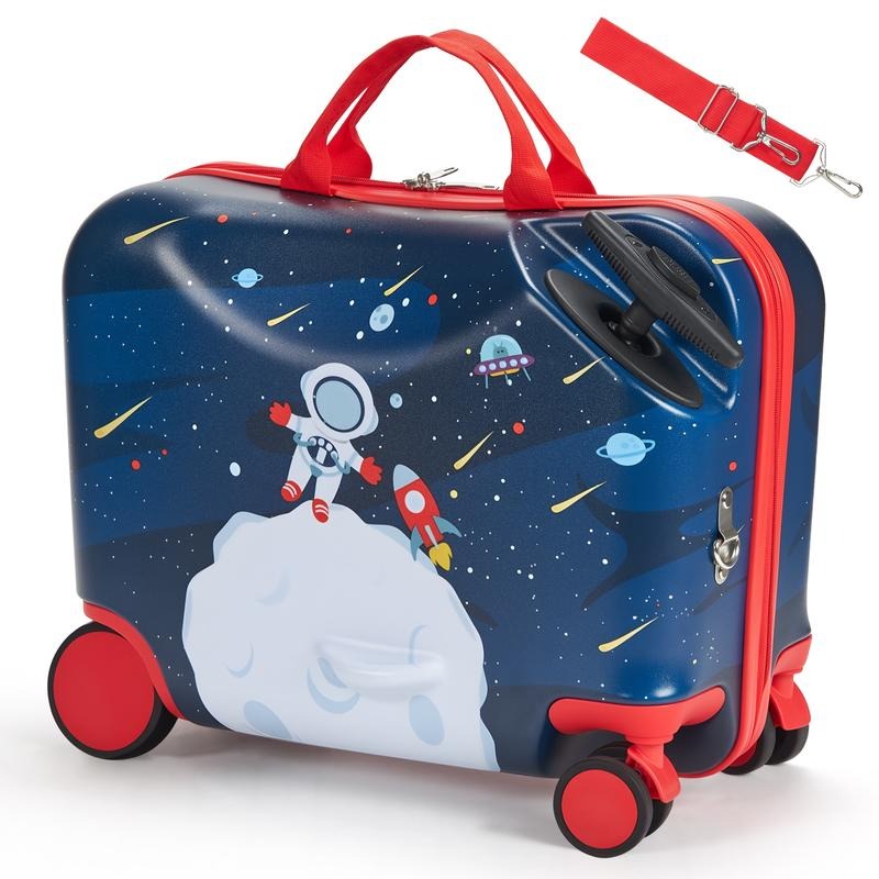 Ride-on Luggage 18-inch Lightw - Kids Ride On Suitcase Scooter review and price