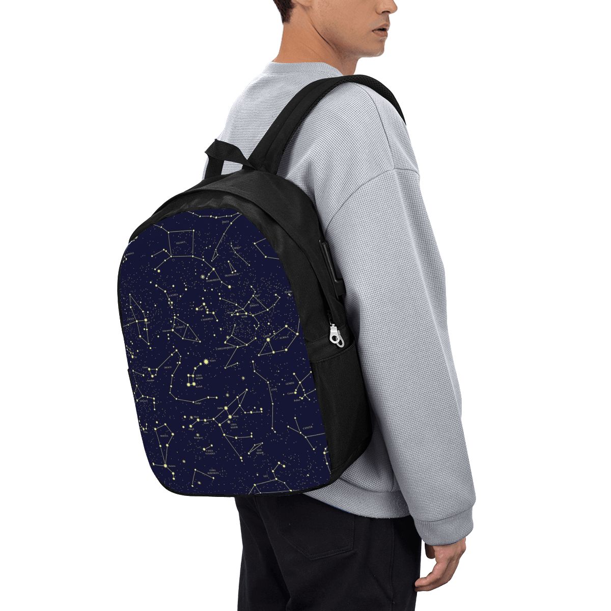 Night Sky Golden Celestial Sta - Backpacks review and price