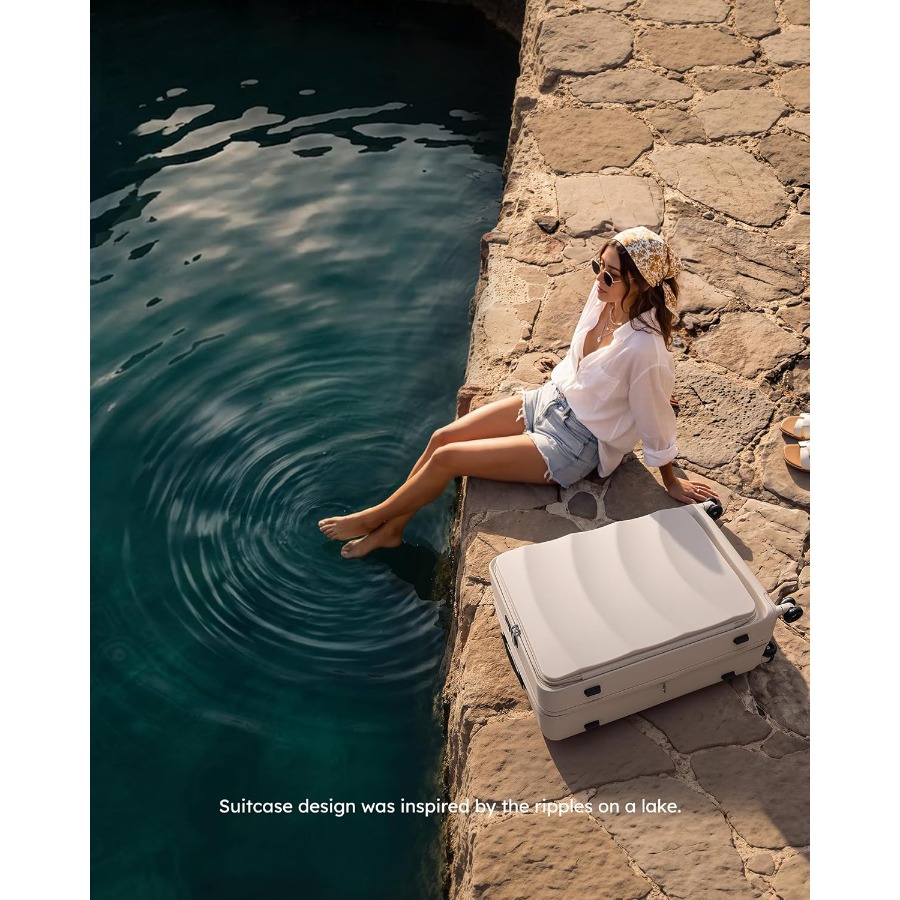 Top Opening Expandable Luggage - Expandable Hard Shell Luggage Set review and price