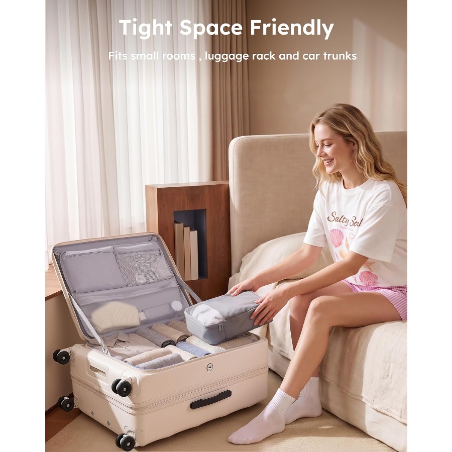 Top Opening Expandable Luggage - Expandable Hard Shell Luggage Set review and price