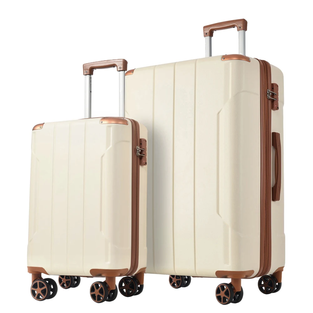 Hardshell ABS Luggage Sets 2 P - Expandable Hard Shell Luggage Set review and price