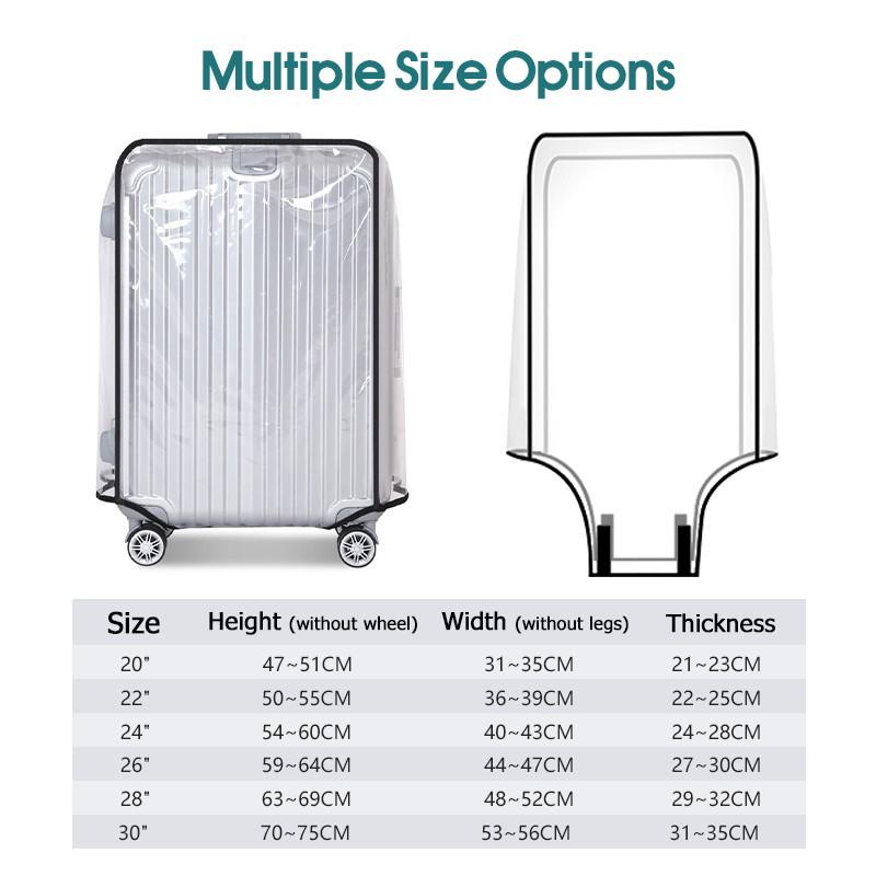 Waterproof Transparent Luggage - Waterproof Suitcase Cover Protector review and price