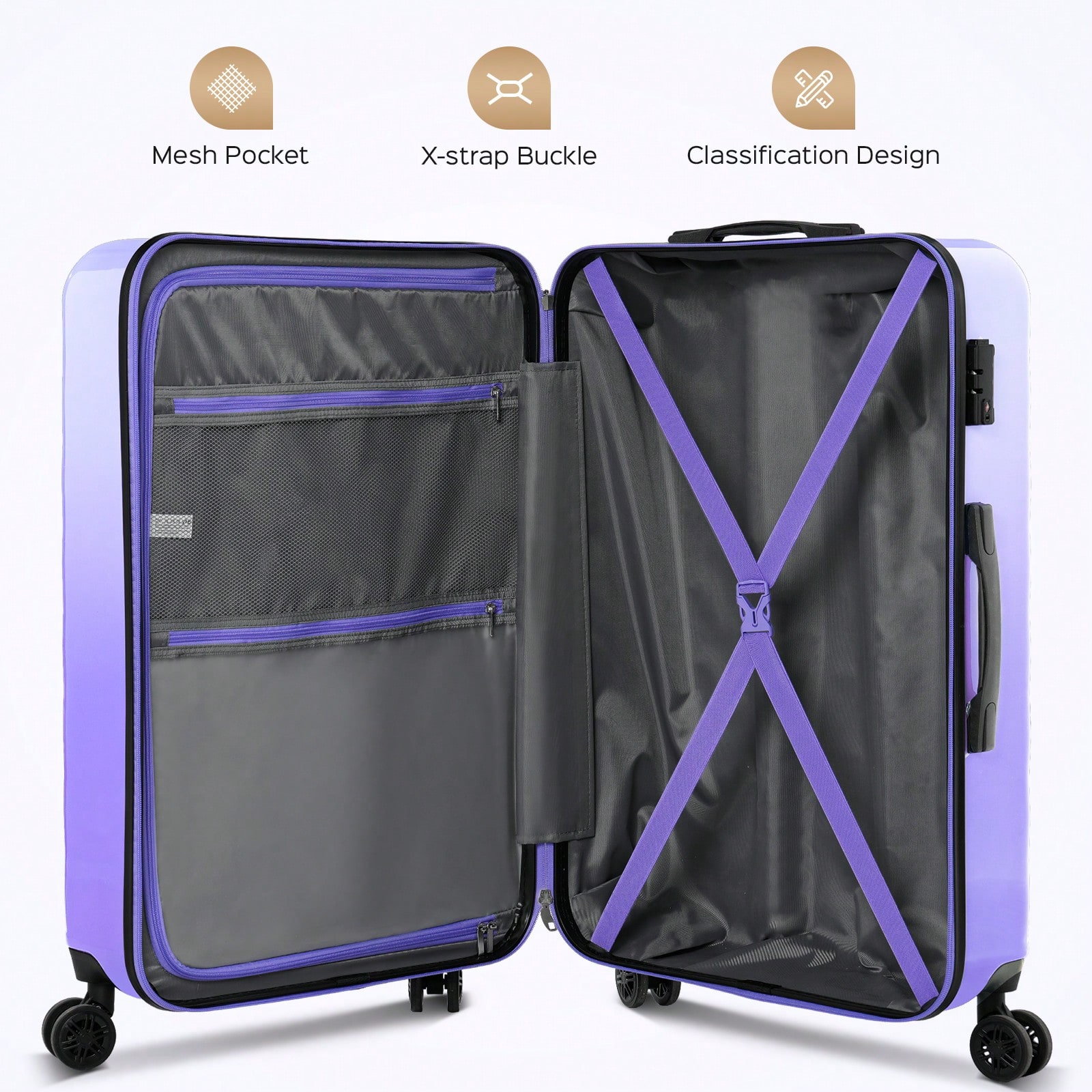 20/28 Inch Hardshell Luggage S - Spinner Wheel Rolling Suitcase 20 Inch review and price