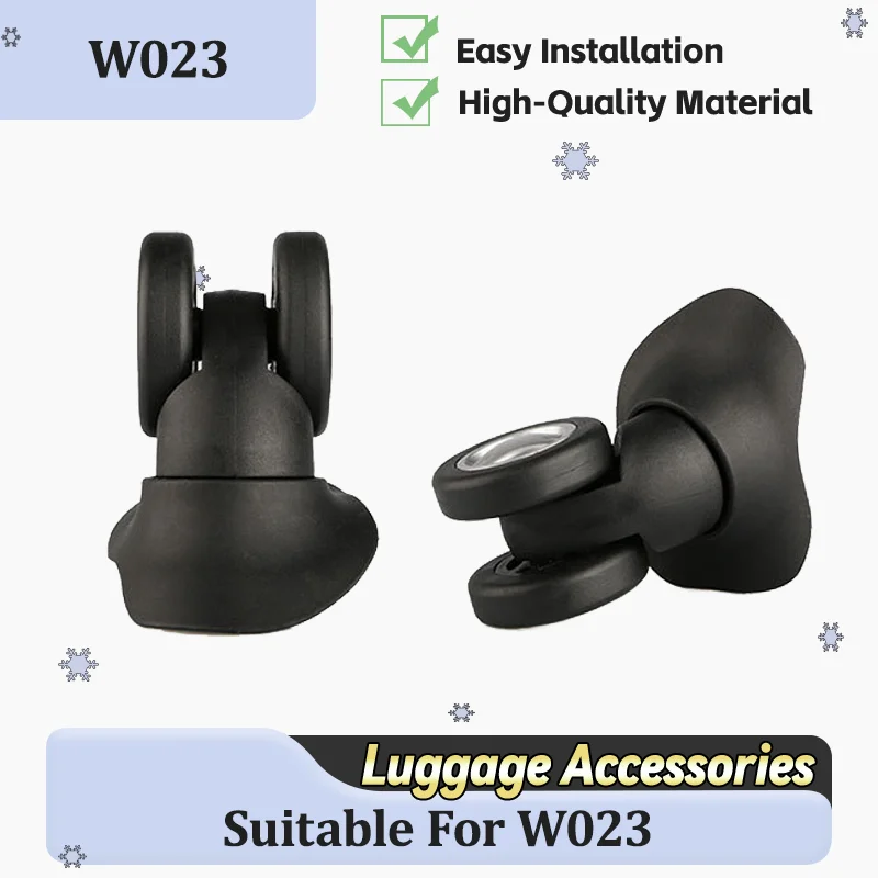 For W023 Luggage Wheel Repair  - Silent Replacement Luggage Wheels review and price