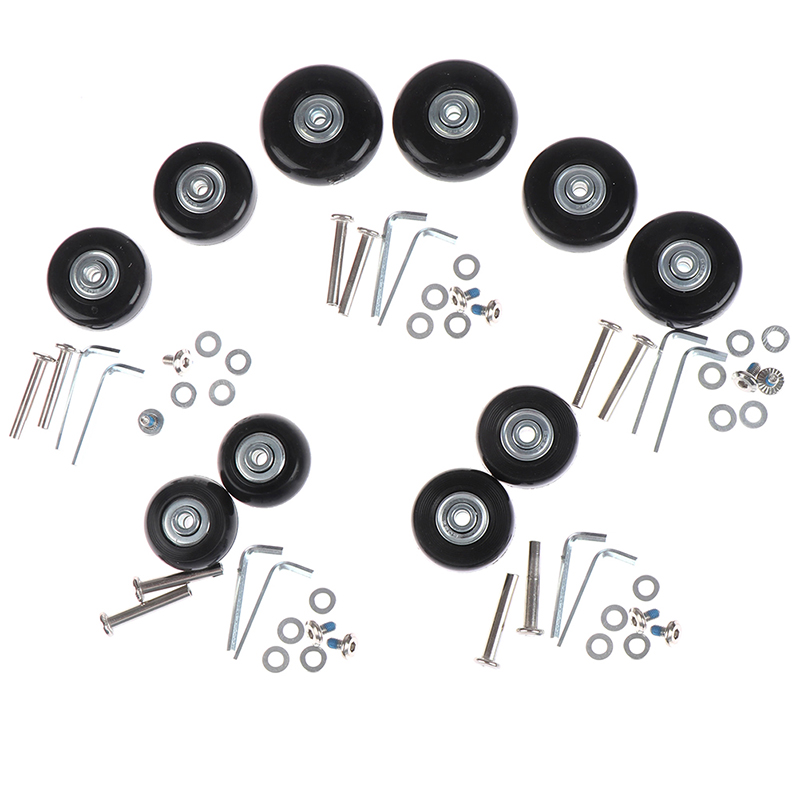 1Set OD 40-54mm Suitcase Parts - Silent Replacement Luggage Wheels review and price