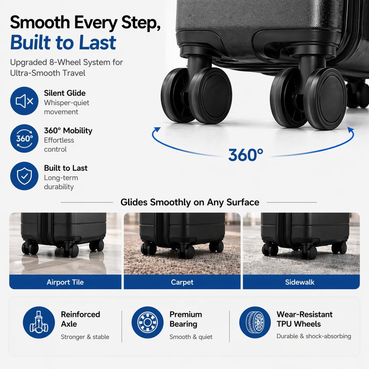 YOETEY Expandable Hardshell Lu - Expandable Hard Shell Luggage Set review and price