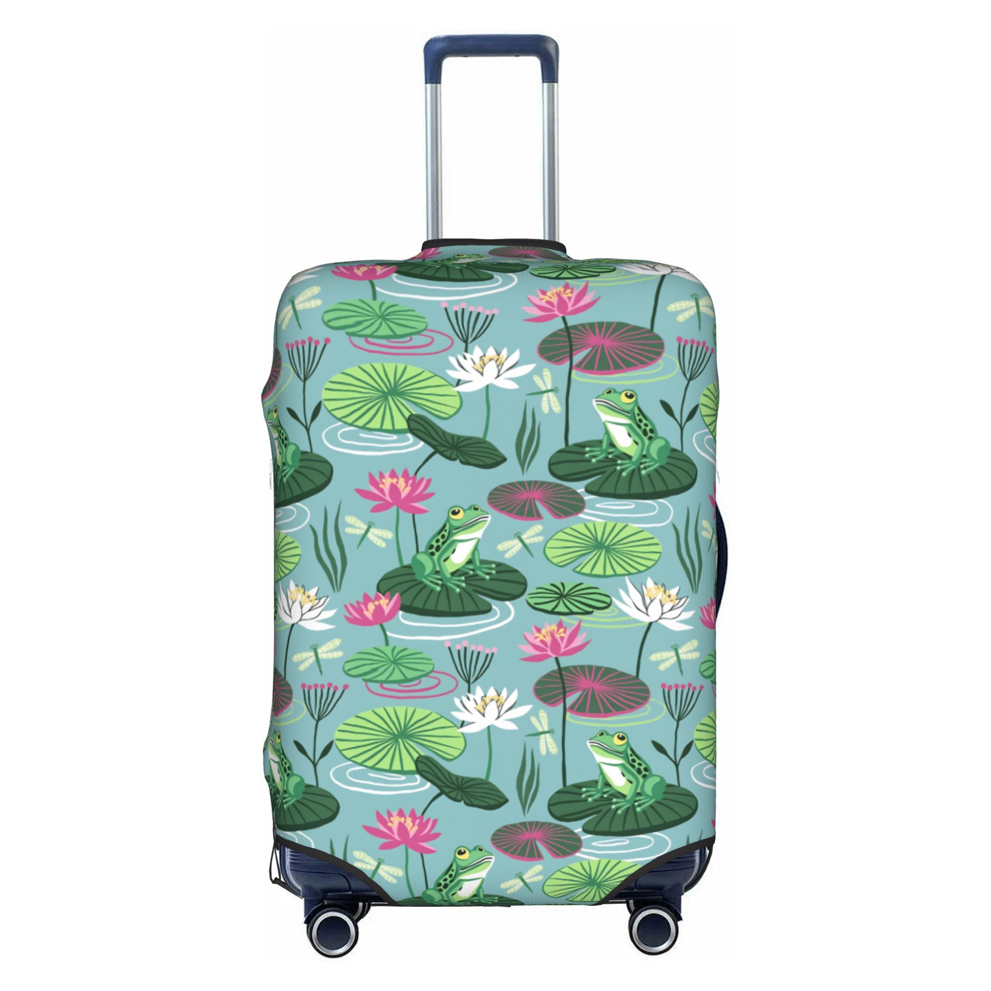 Frogs and water lilies Travel  - Waterproof Suitcase Cover Protector review and price