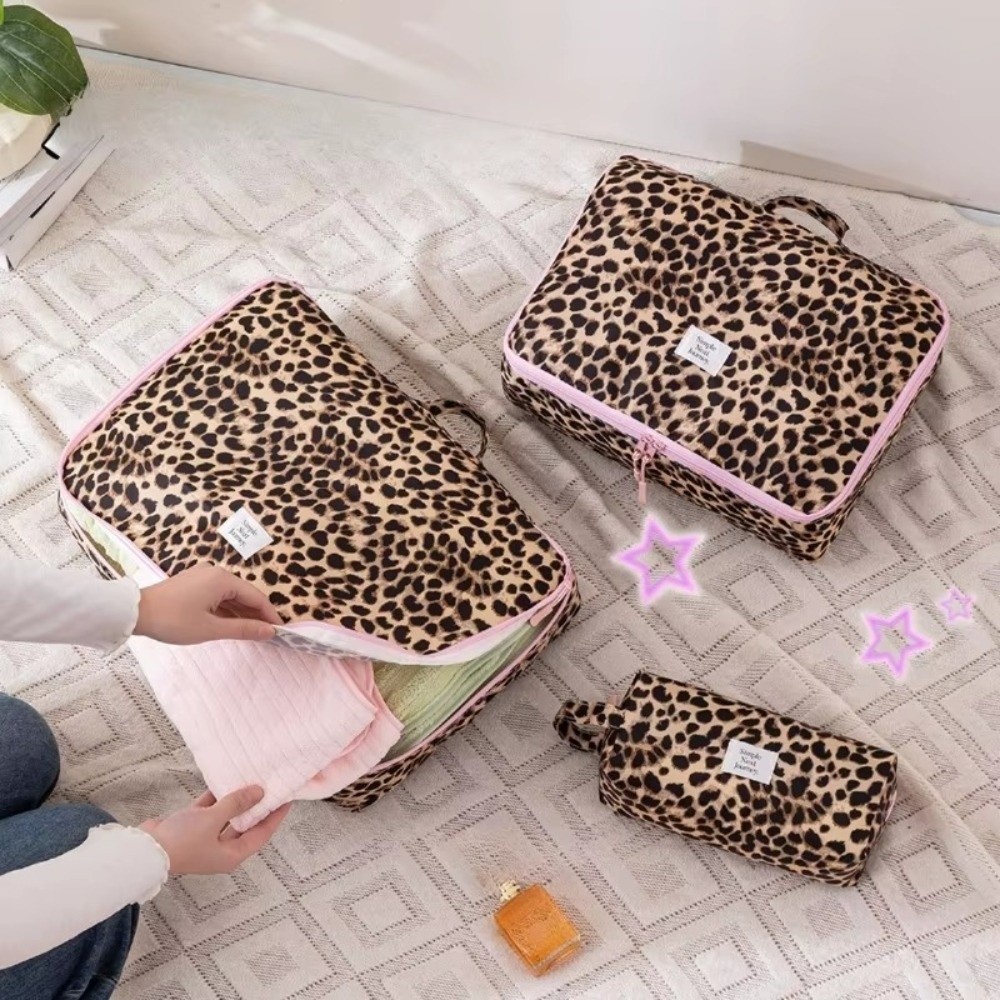 Waterproof Leopard Makeup Bag  - Cosmetic Bags review and price