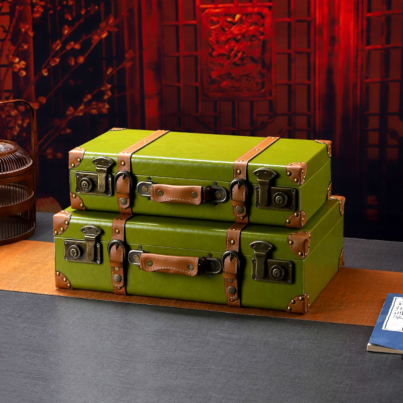 Vintage Wooden Suitcase Multi- - Retro Vintage Trunk Suitcase review and price